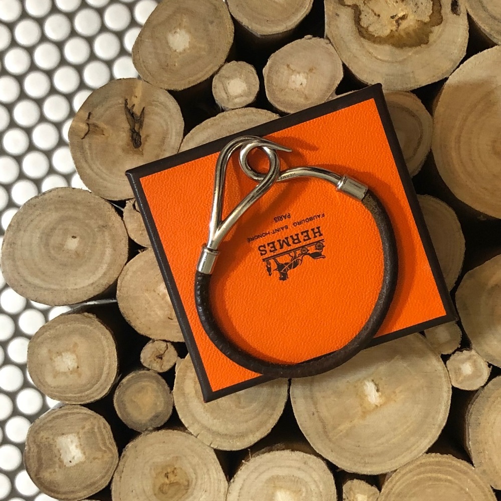 Hermes jumbo hook bracelet